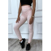 Legging rose matière anti-cellulite effet push-up - 5