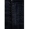 Pantalon jeans slim noir délavé avec poches arrières - 1