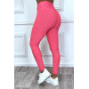 Legging push-up corail anti cellulite effet minceur - 1