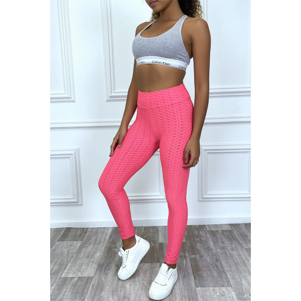 Legging push-up corail anti cellulite effet minceur - 3