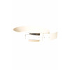 Ceinture Blanche avec boucle rectangulaire CE 502 - 1