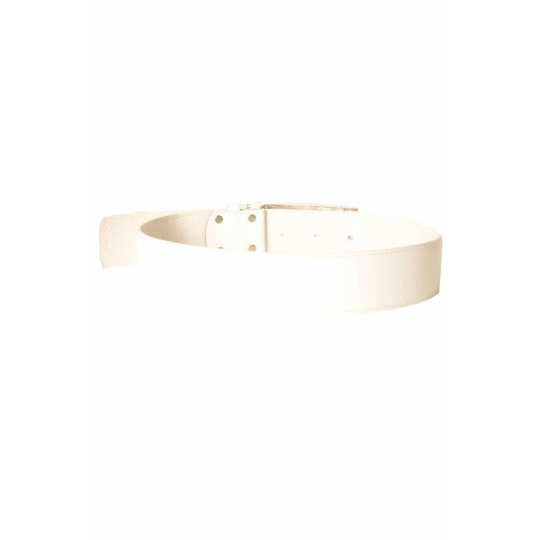 Ceinture Blanche avec boucle rectangulaire CE 502 - 3