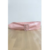 Ceinture rose avec boucle rectangle - 1