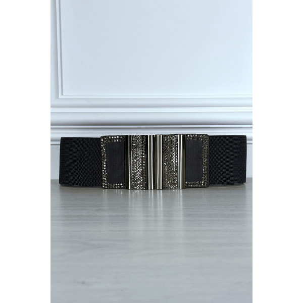 Ceinture ajustable avec strass - 4