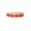 Ceinture rouge boucle avec strass - 9008 - 1