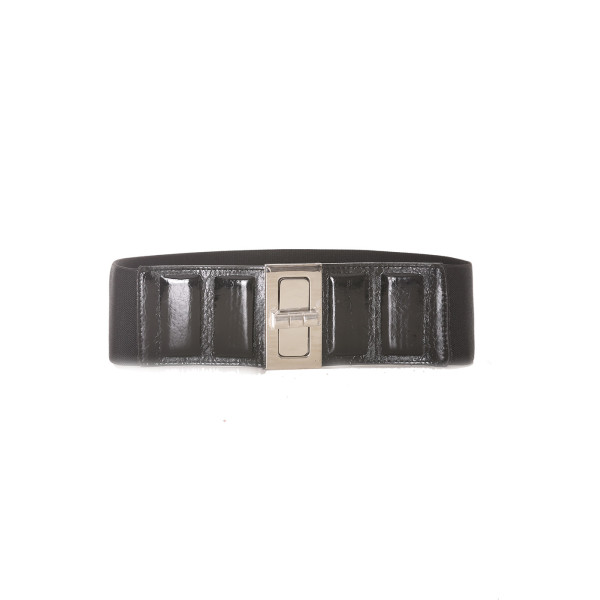 Ceinture noire taille haute - BG - 0233 - 4