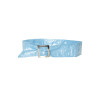 Ceinture bleu égère à motif étoiles et boucle rectangle. étoiles - 3