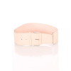 Ceinture rose large, boucle rectangle et attaches. SG-0418 - 1