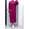 Robe simple fuchsia - 2