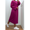 Robe simple fuchsia - 3