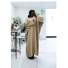 Abaya beige over size (36-52) coupe kimono - 1