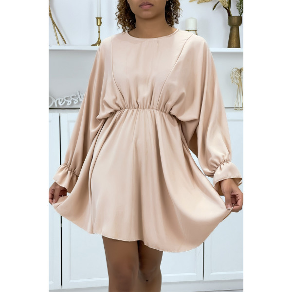 Robe patineuse rose - 4