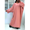 Abaya rose over size (36-52) coupe kimono - 1