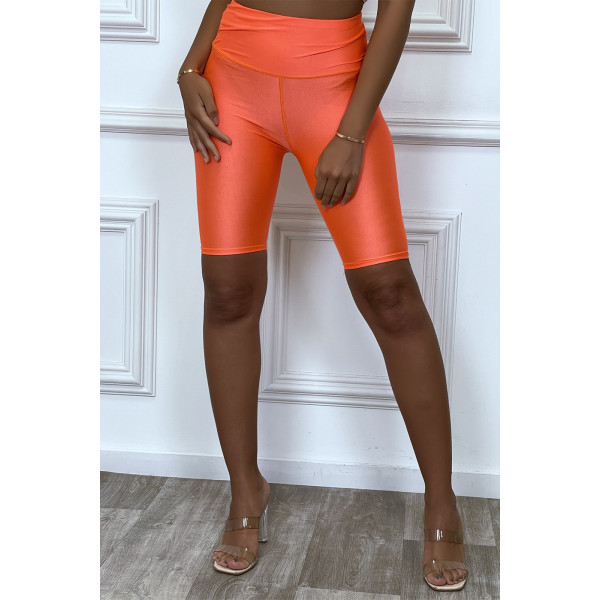 Cycliste de sport tendance orange brillant - 1