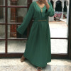 Abaya Rania verte  - 3