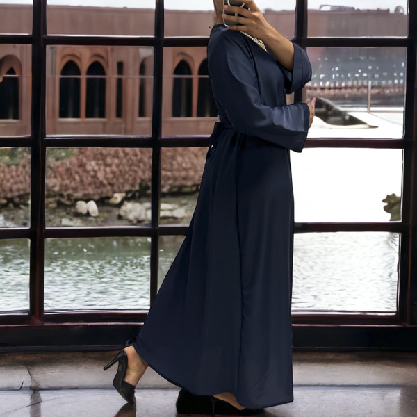 Abaya Rania marine - 1